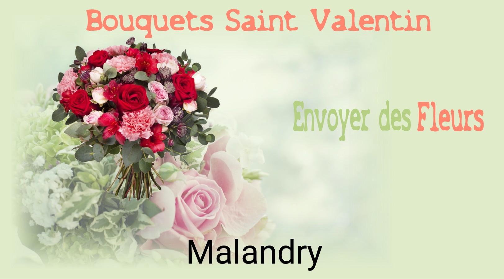 Roses de Saint-Valentin livrées à Malandry